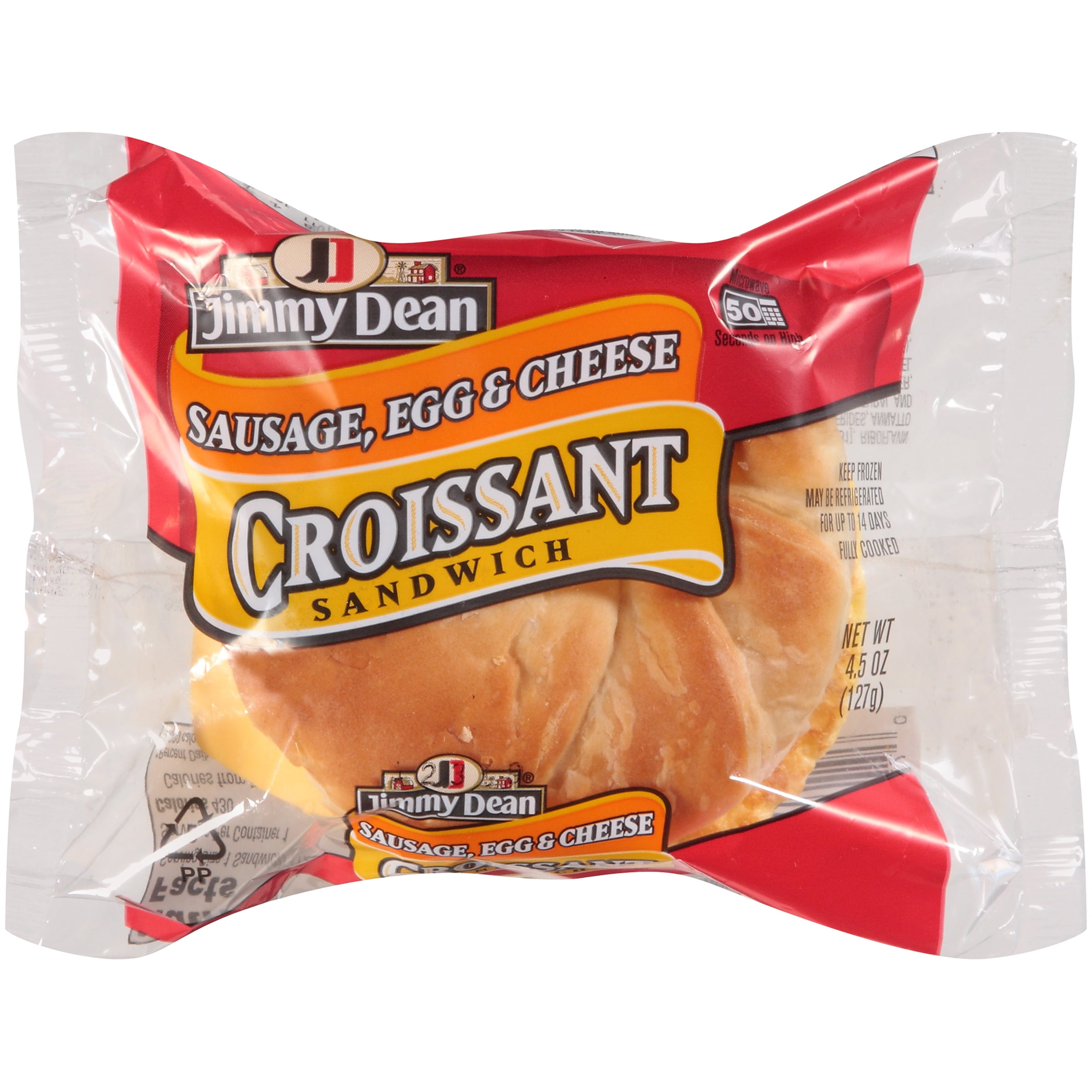 Jimmy Dean Sausage, Egg & Cheese Croissant Sandwich, 4.9 oz