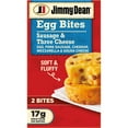 thumbnail image 1 of Jimmy Dean Sausage Three Cheese Egg Bites, 4 oz, 2 Count (Frozen), 1 of 15