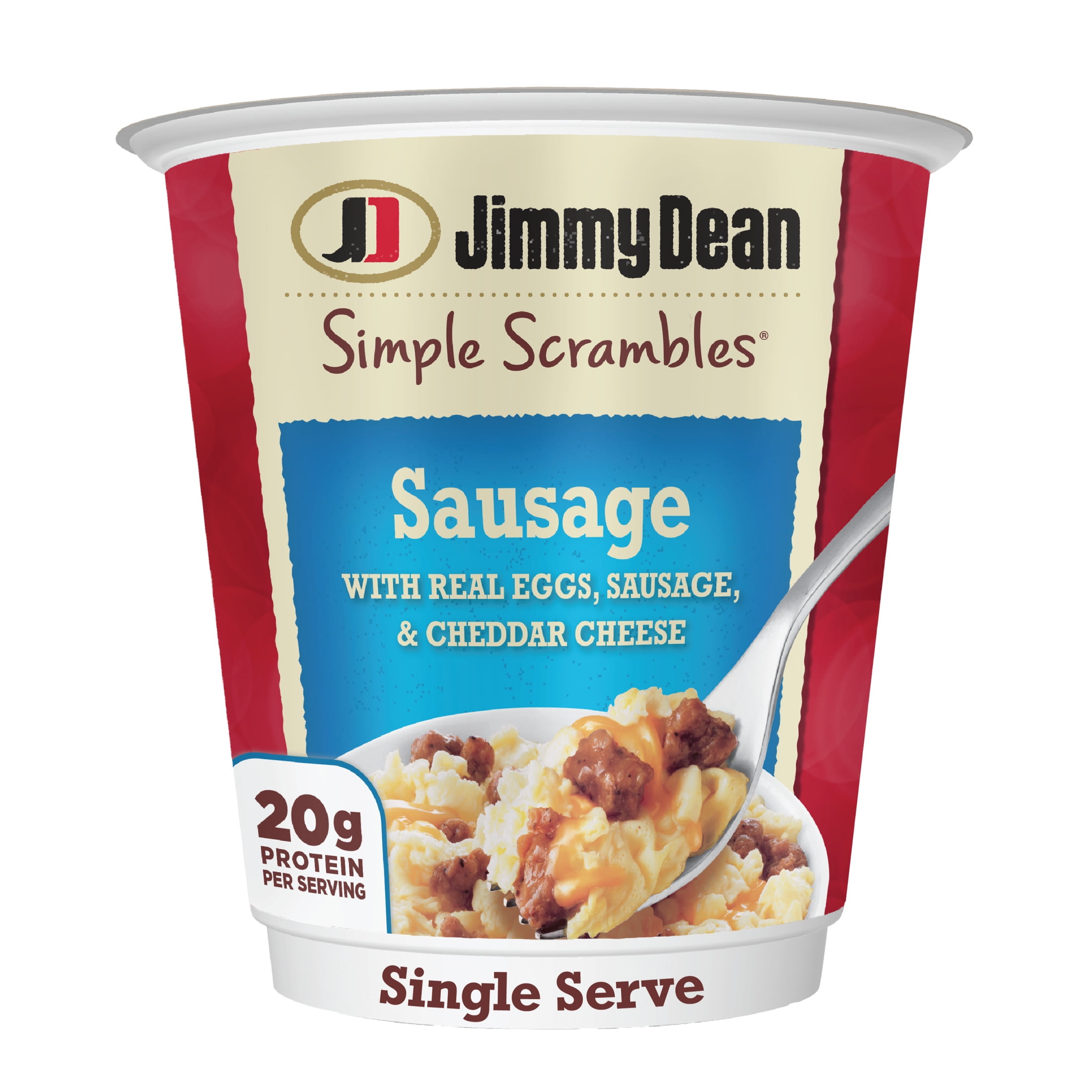 Jimmy Dean Simple Scrambles Quick Breakfast Cup, Sausage, 5.35 oz