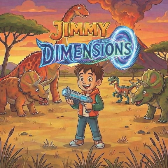 Jimmy Dimensions: The Jurassic Era, (Paperback)