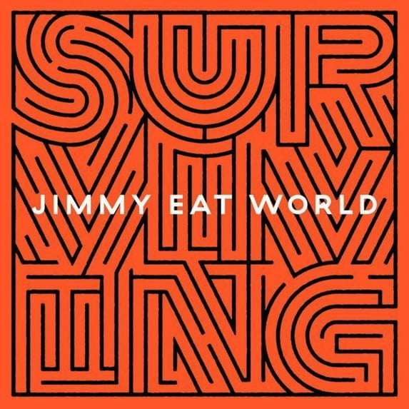 Jimmy Eat World Surviving (Gatefold LP Jacket, 140 Gram Vinyl, Indie Exclusive, Download Insert) Vinyl