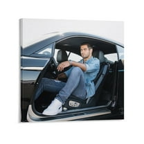 Jimmy Garoppolo Poster American Football Superstar Wall Art Poster Scroll Canvas Painting Picture Living Room Decor Home 16x16inch(40x40cm)