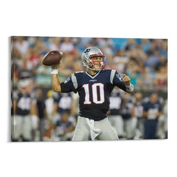 Jimmy Garoppolo Posters Football Canvas Poster Posters Wall Art Painting Canvas Gift Living Room Prints Bedroom Decor Poster Artworks 08x12inch(20x30cm)