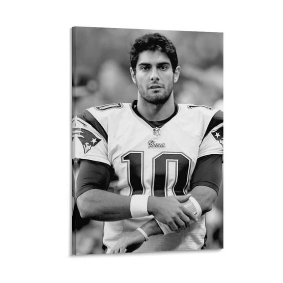 Jimmy Garoppolo Retro Poster Art Poster Canvas Painting Decor Wall Print Photo Gifts Home Modern Decorative Posters 08x12inch(20x30cm)