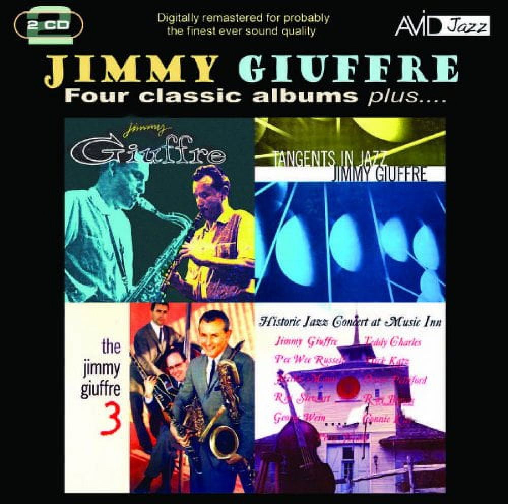 Pre-Owned Jimmy Giuffre Four Classic Albums (/Tangents In Jazz/The 3/Historic Jazz Concert At Music Inn, 2008)
