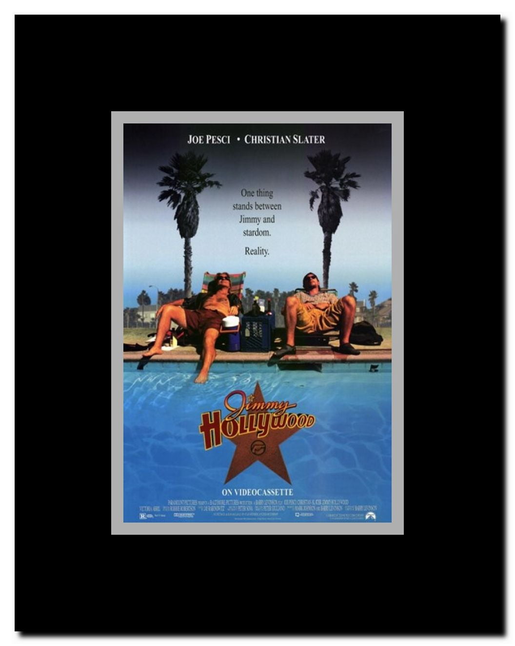 Jimmy Hollywood Framed Movie Poster