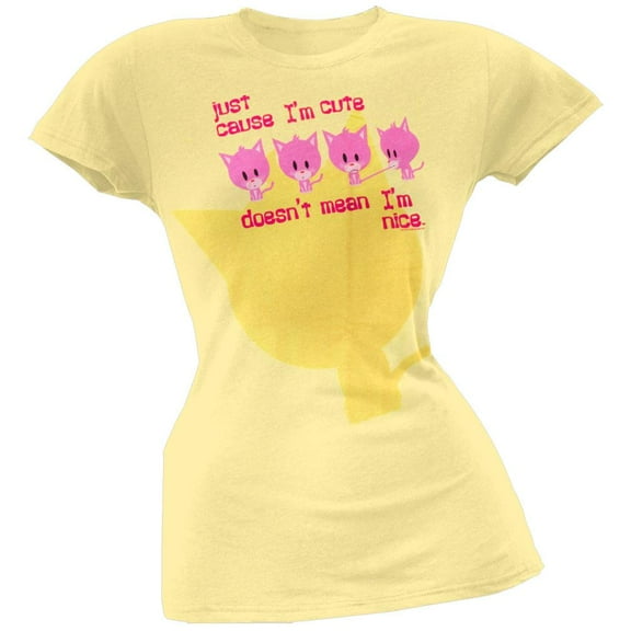 Jimmy - Just Cause I'm Cute Ladies T-Shirt - Small
