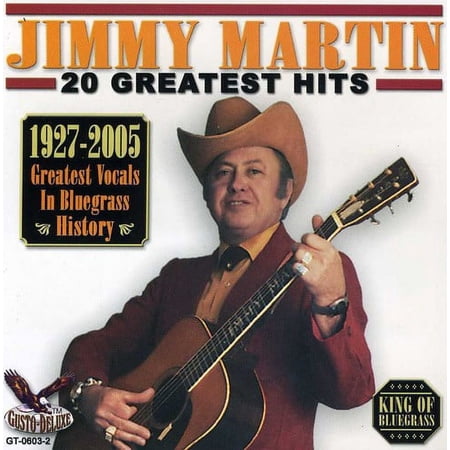 Jimmy Martin - 20 Greatest Hits - Music & Performance - CD