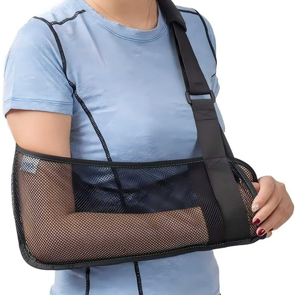 CNDRLEF Medical Shoulder Sling - Waterproof Shower Sling & Arm Immobilizer for Torn Rotator Cuff Support - Adjustable Left or Right Arm Brace