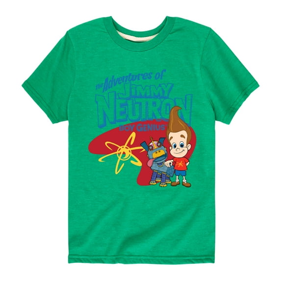 Jimmy Neutron - Adventures Of Jimmy Neutron - Toddler And Youth Short Sleeve Graphic T-Shirt