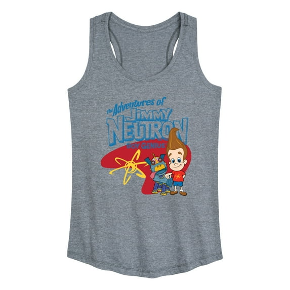Jimmy Neutron - Adventures of Jimmy Neutron - Ladies Racerback Tank