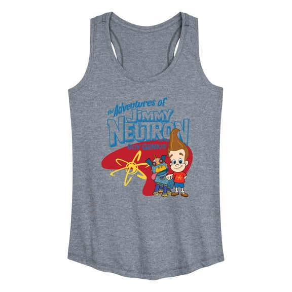 Jimmy Neutron - Adventures of Jimmy Neutron - Ladies Racerback Tank