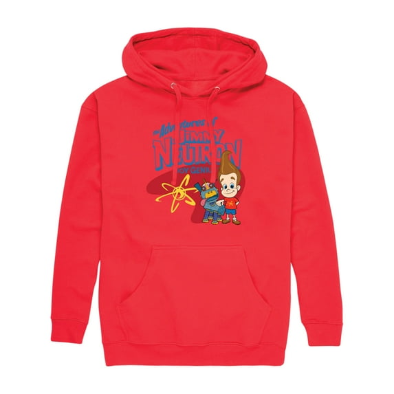 Jimmy Neutron - Adventures of Jimmy Neutron - Men's Pullover Hooded Fleece Sweatshirt