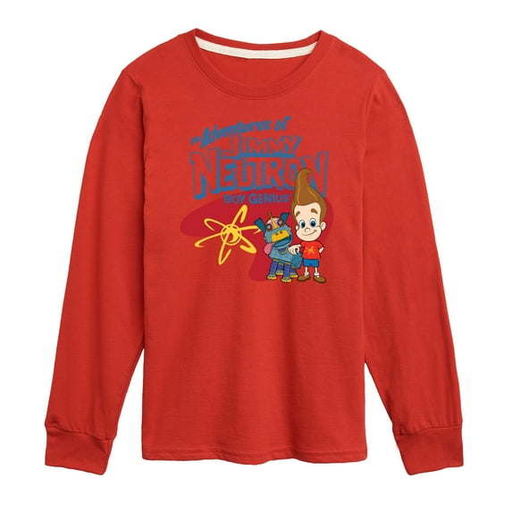 Jimmy Neutron - Adventures of Jimmy Neutron - Toddler And Youth Long Sleeve Graphic T-Shirt