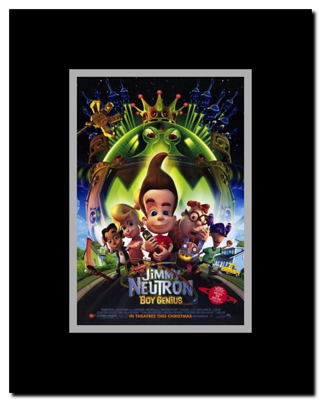 Jimmy Neutron: Boy Genius Framed Movie Poster