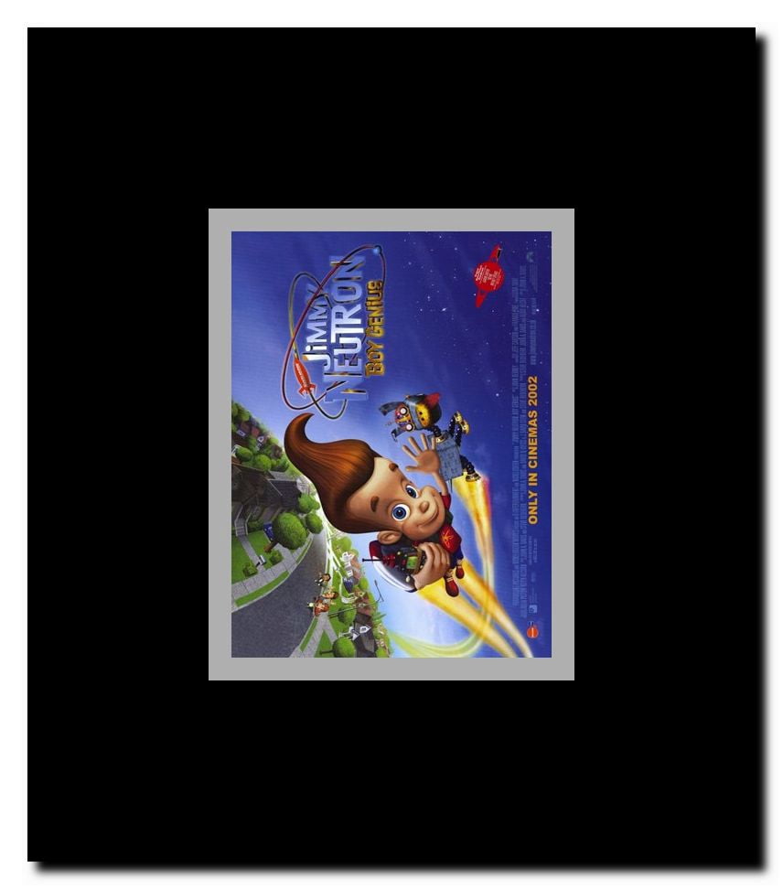 Jimmy Neutron: Boy Genius Framed Movie Poster