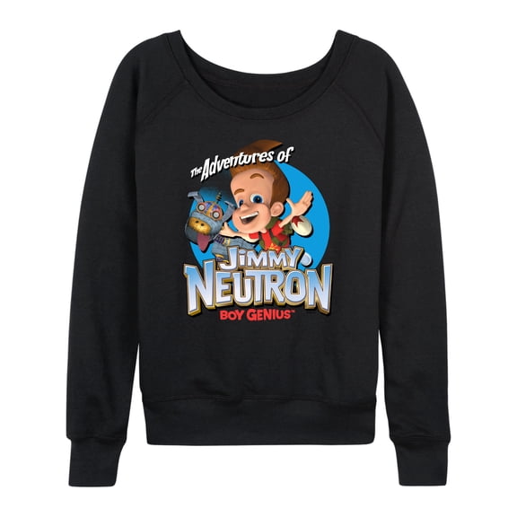 Jimmy Neutron - Boy Genius - Ladies French Terry Long Sleeve Shirt