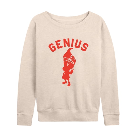 Jimmy Neutron -  Boy Genius - Ladies French Terry Long Sleeve Shirt