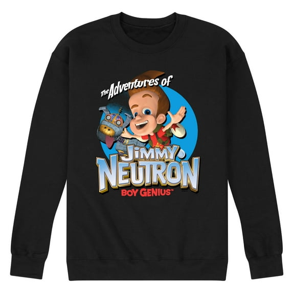 Jimmy Neutron - Boy Genius - Men's Crew Neck Fleece Pullover