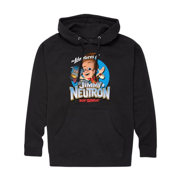 Jimmy Neutron -  Boy Genius - Men's Pullover Hooded Fleece Sweatshirt