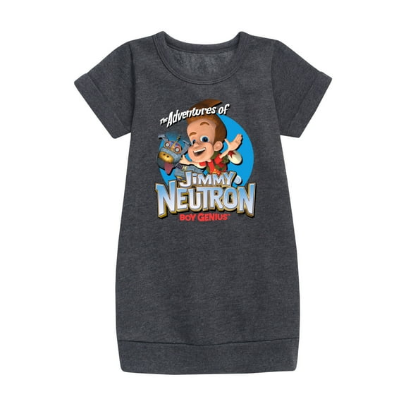 Jimmy Neutron -  Boy Genius - Toddler And Youth Girls Fleece Dress