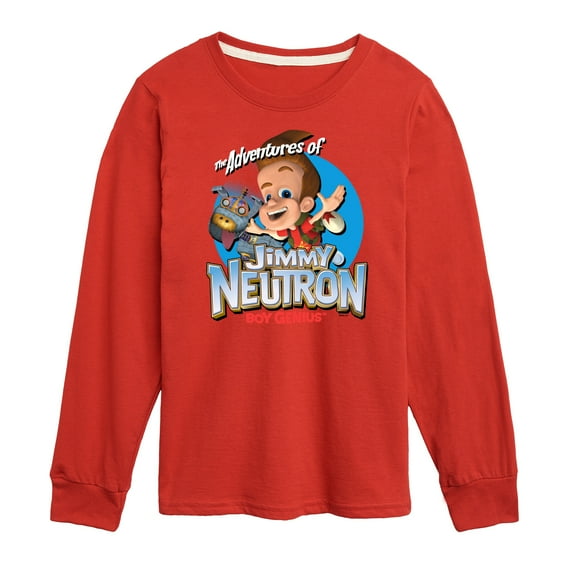 Jimmy Neutron - Boy Genius - Toddler And Youth Long Sleeve Graphic T-Shirt
