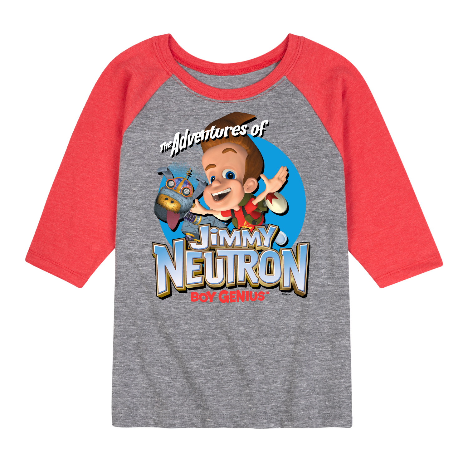 T-shirt Vintage Jimmy Neutron Boy Genius - Promotionnel Nickelodeon, Taille Youth L, Occasion Très Bon état