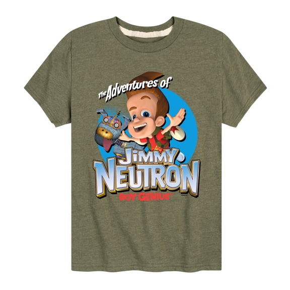Jimmy Neutron -  Boy Genius - Toddler And Youth Short Sleeve Graphic T-Shirt
