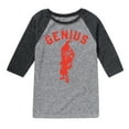 thumbnail image 1 of Jimmy Neutron - Genius - Toddler And Youth Raglan Graphic T-Shirt, 1 of 4