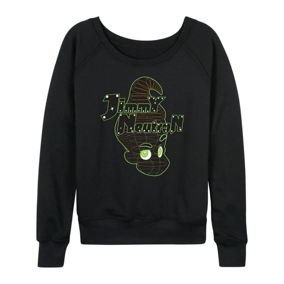 Jimmy Neutron -  Gotta Blast - Ladies French Terry Long Sleeve Shirt