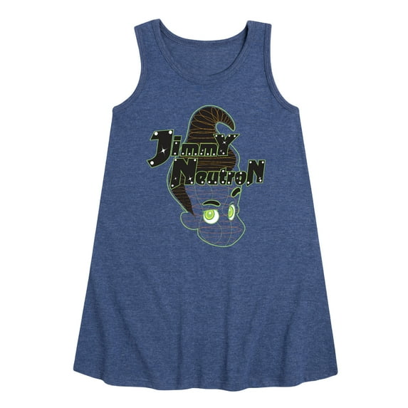 Jimmy Neutron - Gotta Blast - Toddler and Youth Girls A-line Dress