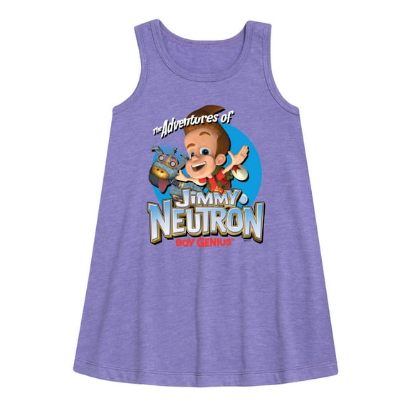 Jimmy Neutron - Gotta Blast - Toddler and Youth Girls A-line Dress