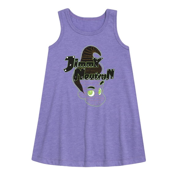Jimmy Neutron - Gotta Blast - Toddler and Youth Girls A-line Dress