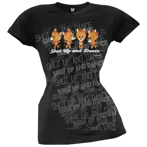 Jimmy - Shut Up And Dance Ladies T-Shirt - Large