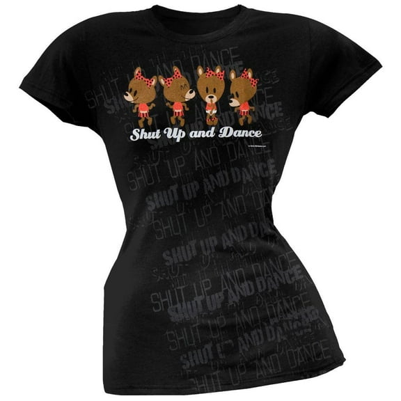 Jimmy - Shut Up And Dance Ladies T-Shirt - Medium