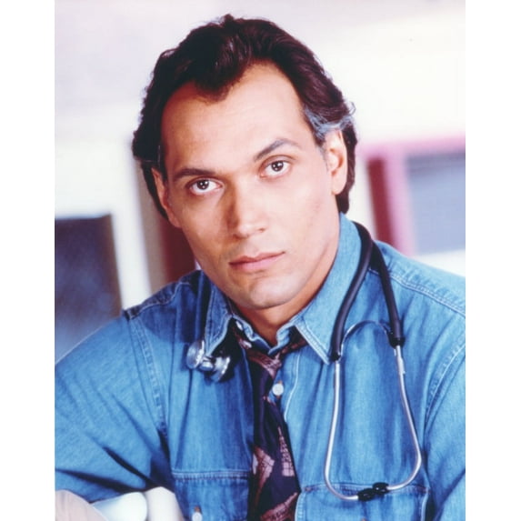 Jimmy Smits Close-up Pose with Stethoscope Portrait Photo Print (24 x 30)