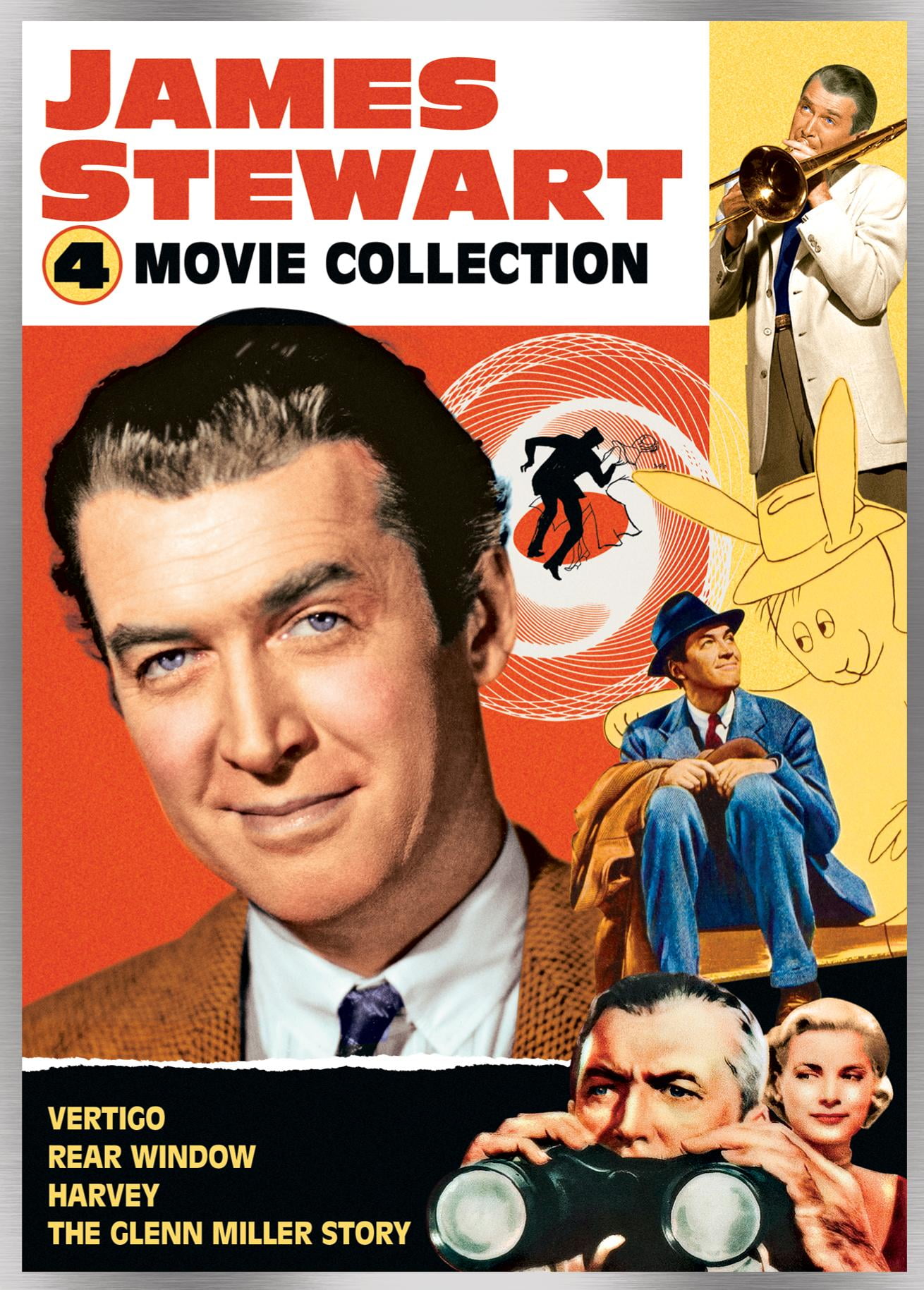 Jimmy Stewart 4-Movie Coll (DVD, Vintage Art)