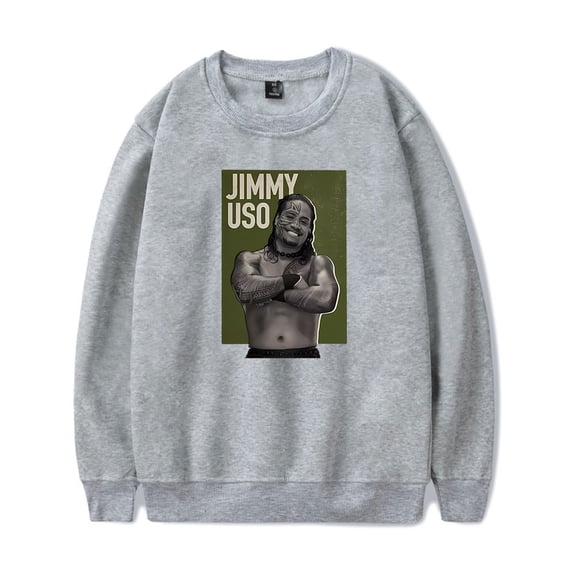 Jimmy Uso Merch Long Sleeve Crewneck Sweatshirt Winter For Men/Women Unsiex Fashion Top