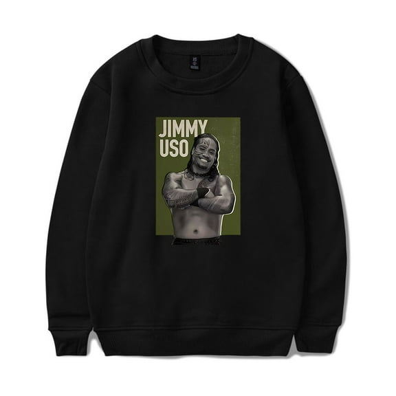 Jimmy Uso Merch Long Sleeve Crewneck Sweatshirt Winter For Men/Women Unsiex Fashion Top