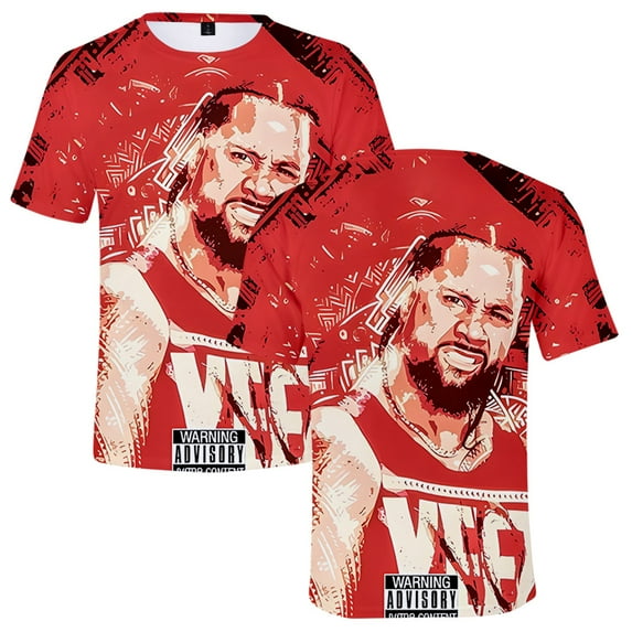 Jimmy Uso T-Shirt 3D Print Merch Women/Men Unisex Summer Casual Short Sleeve Tshirt Fashion Streetwear