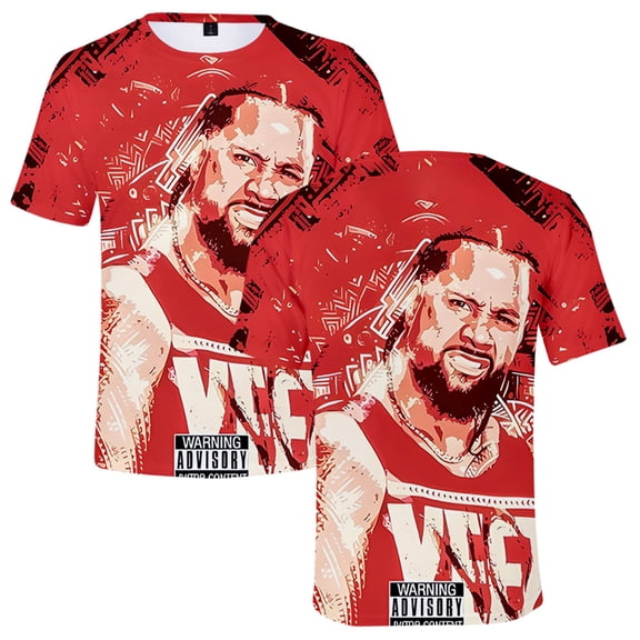 Jimmy Uso T-Shirt 3D Print Merch Women/Men Unisex Summer Casual Short Sleeve Tshirt Fashion Streetwear