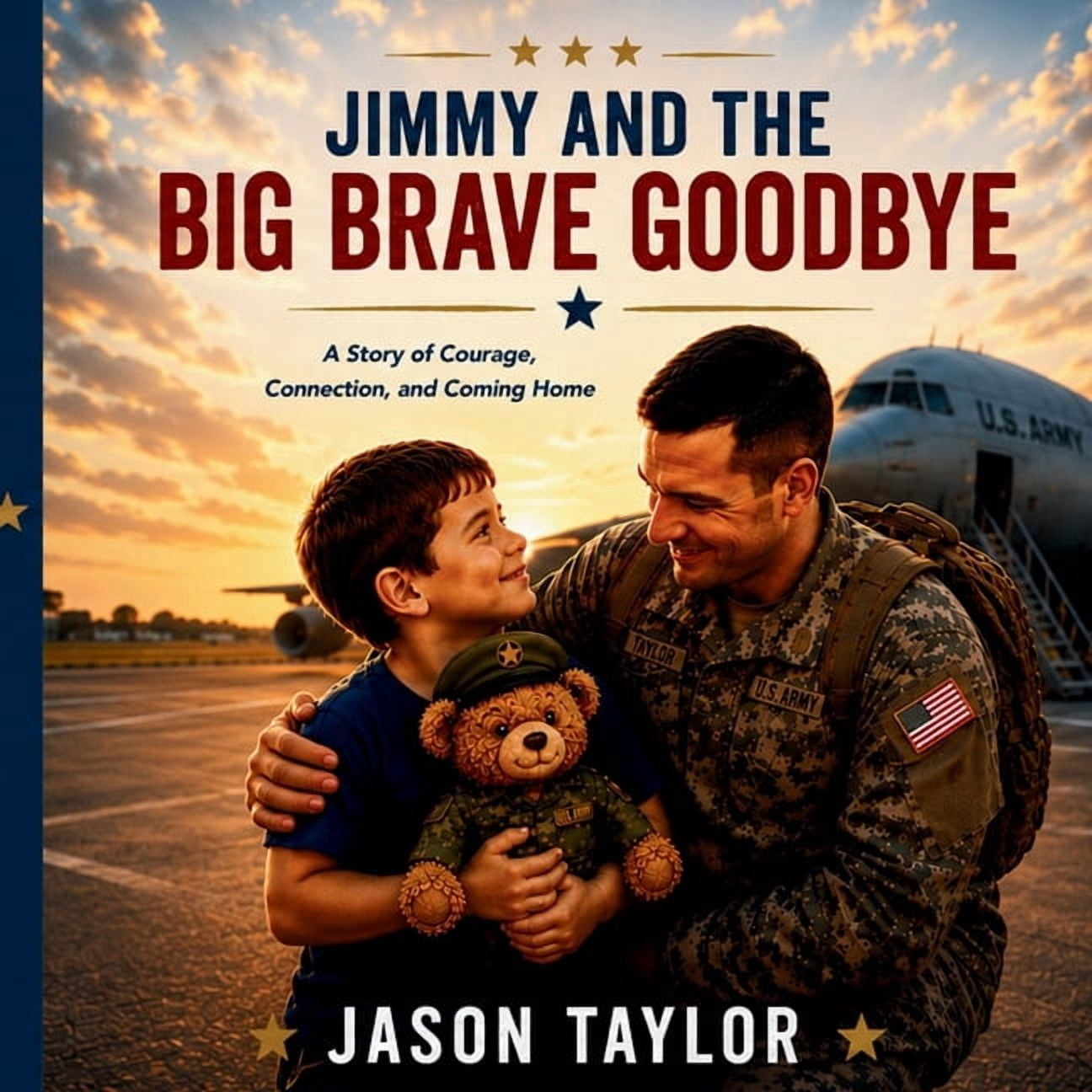 Jimmy and the Big Brave Goodbye: A Children's Story About Deployment, Courage, and Military Family Love, (Paperback)