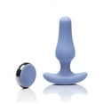 thumbnail image 1 of JimmyJane Dia Vibrating Silicone Anal Plug with Remote Control, Blue, 1 of 5