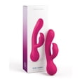 thumbnail image 1 of JimmyJane Ruby Rabbit Vibrator, Pink, 1 of 7