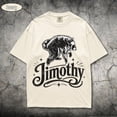 thumbnail image 1 of Jimothy Heavyweight Shirt, Team Jimothy Raccoon Tee, Funny Trash Panda Graphic, Viral Wildlife Lover Gift, Retro Animal Tee, 1 of 4