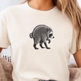 thumbnail image 1 of Jimothy Raccoon Comfort Shirt, Seattle Short Spine Raccoon T-Shirt, Animal Lover Gift, Viral Raccoon Meme Graphic Tee, 1 of 5