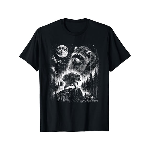 Jimothy Raccoon Funny Jimothy from Seattle T-Shirt
