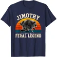 thumbnail image 1 of Jimothy Raccoon Seattle Feral Legend Meme T-Shirt, Cute Trash Panda Shirt, Cute Baby Raccoon shirt, 1 of 5