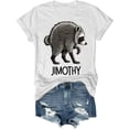 thumbnail image 1 of Jimothy Raccoon Shirt Animal Lover Shirts For Women Men Feral Raccoon Tshirt, 1 of 6