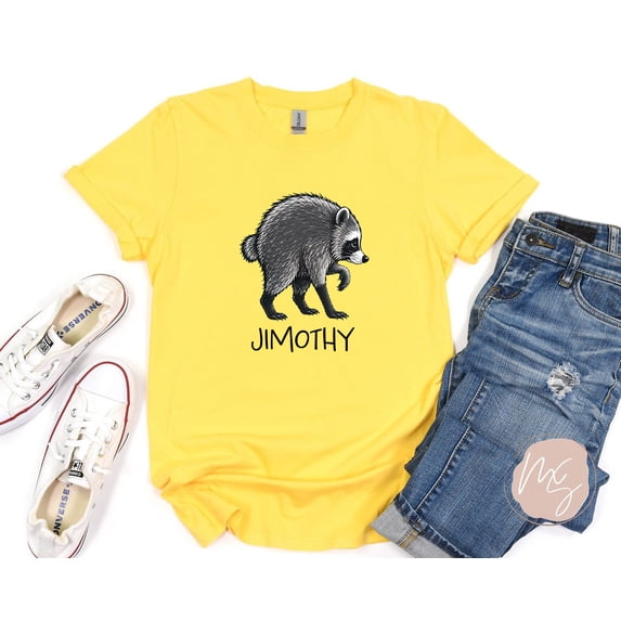 Jimothy Raccoon Shirt, Trash Panda Shirt, Seattle Short Spine Raccoon T-Shirt, Animal Lover Gift, Viral Raccoon Meme, Mama & Youth Graphic Tee